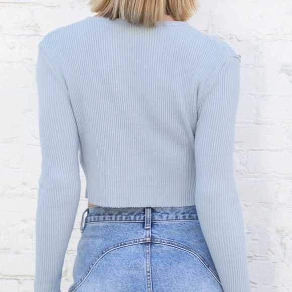 Brandy Melville Sky Blue Top - Picture 2 of 2